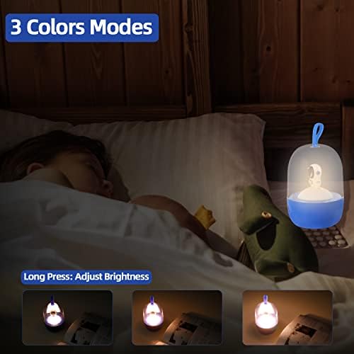 Kunhe NL2 USB Luzes noturnas recarregáveis ​​para crianças 2 pacote