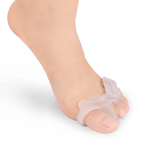 Separadores e protetores do dedo do pé, os separadores triplos do dedo do dedo do dedo do pé para dedo do pé
