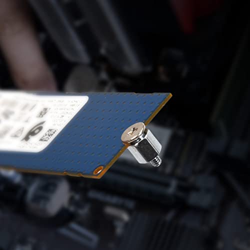 M.2 parafuso para a placa -mãe Asus - Kit de parafusos M2 parafusos de montagem SSD PCIE NVME STANFOFF para