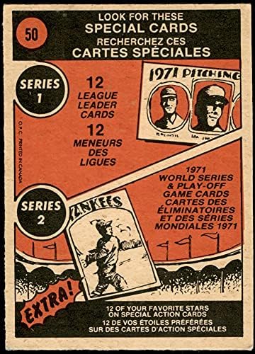 1972 O-Pee-Chee 50 em ação Willie Mays São Francisco Giants VG Giants