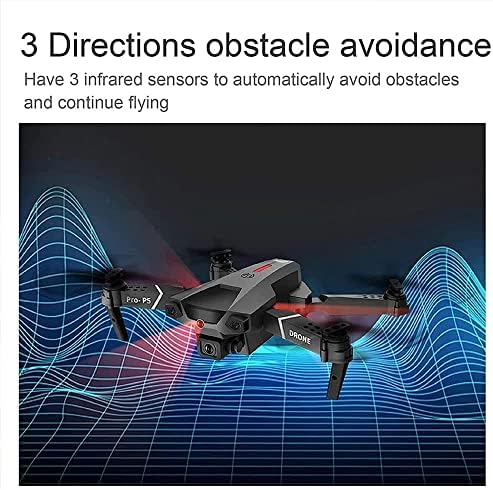 STSEAEACE DRONE com câmera para crianças, FPV HD 4K Video Drones para adultos iniciantes, quadcopter dobrável