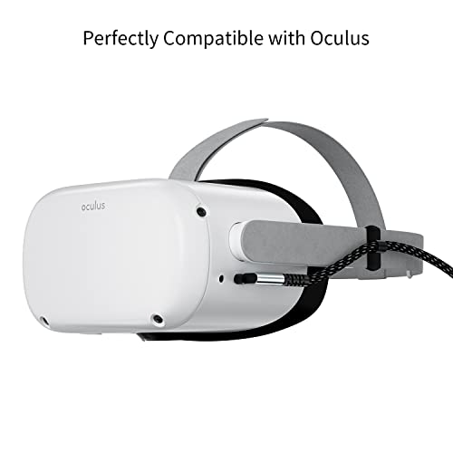 Essager Link Cable para Oculus Quest 2/Meta e PC/Steam VR 16 pés, USB 3.1 Transferência de dados