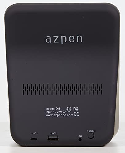 Azpen Wireless Charging Audio Dock com alto -falantes duplos de 8 watts Bluetooth, microfone atualizado
