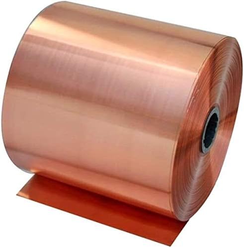 NIANXINN Pure Capper Foil Metal Cobper Plate Cut Rolls- Uso geral DIY ou contratados 200 1000 mm de