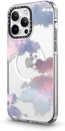 Casetify Clear iPhone 14 Pro Max Caso [não amareling / 6,6 pés de proteção / compatível com magsafe] - nuvens