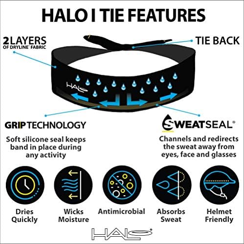Halo para a cabeça da cabeça I- Pullover de banda de suor personalizada para homens e mulheres, sem deslizamento