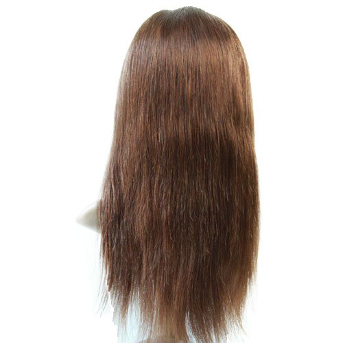 Peruca de renda dianteira de peruca de cabelo humano malaio virgem remy cabelo humano natural cor stay