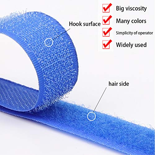 Costure o gancho e a fita de fita de fita adesiva Fita de tecido de nylon com não adesivo para fitas de fita de