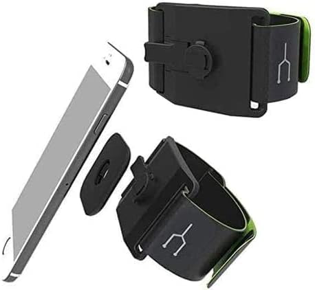 Navitech Black Mobile Plegle Impermend Running Sury Cinturão - Compatível WithuleFone Note 10 Smartphone
