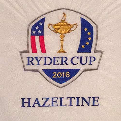 Ryder Cup Golf Flag Hazeltine bordou logotipo novo