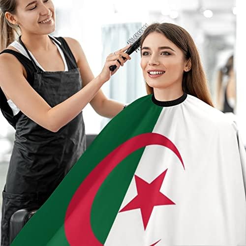 Argelia Flag Barber Cape Profissional Cheai Corte de Avental Cabero Cape Barber Acessórios para homens