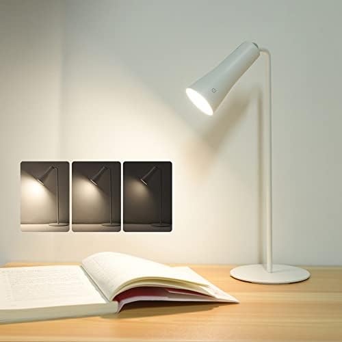Lâmpada de mesa LED de Venividi com lâmpadas de mesa recarregáveis ​​sem fio magnéticas ajustáveis,