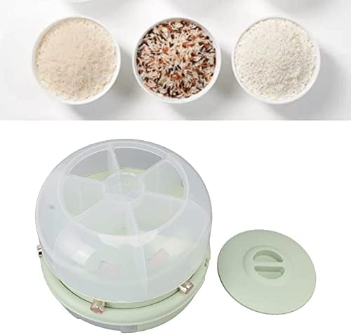 Dispensador de arroz de biitfuu 360 graus Organizador de armazenamento de grãos de desempenho estável de