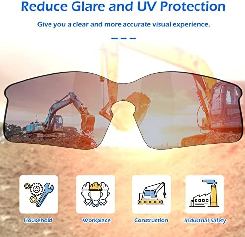 Óculos de segurança da OXG 12 Pack, Ansi Z87.1 Impacto Óculos de Segurança Anti-Escutch para homens
