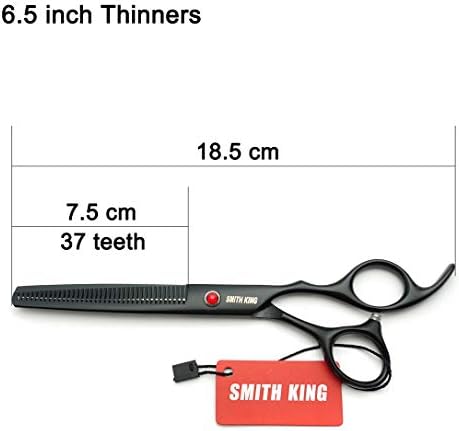 7.0in Scissors Professional Pet Helfing Scissors, Straight & Rainning & Curved Scissors 4pcs Conjunto para higiene