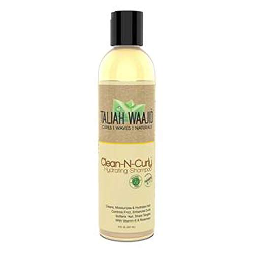 Taliah waajid cachos, ondas e naturais shampoo hidratante limpo-n-curly-Este shampoo hidratante foi projetado para