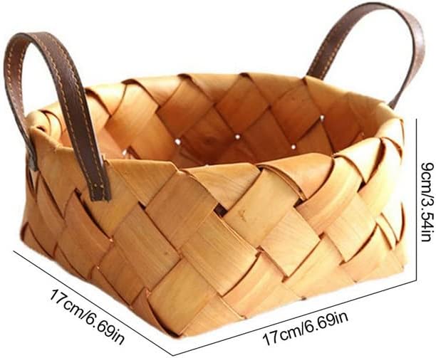 N/A Basket Braid Fruit Storage Best Braid Basket