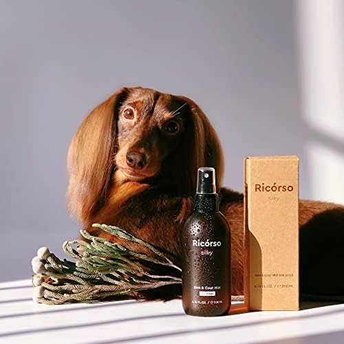 Ricórso Selky Skin & Coat Mist for Dogs ⎜Dog Hair Hair Net ⎜hydration, Condicionamento, desodoriza,