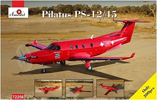 Modelo A AM72256 1/72 Pitalas PC-12/45 Plano de negócios de caça única Botswana Okabanko Air Rescue Forces