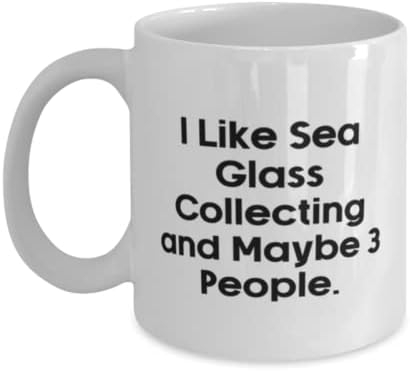 Presentes de coleta de vidro do mar perfeito, eu gosto de coleta de vidro do mar e talvez 3