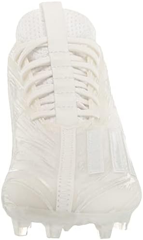 Adidas Men's Adizero Football Sapato, branco/branco/branco, 10.5