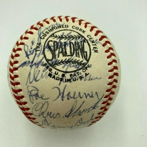 1969 A equipe de Philadelphia Phillies assinou o beisebol da Liga Nacional - beisebol autografado