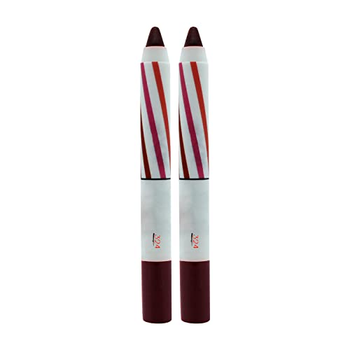 A borracha de batom wgust batom 2pc Lipstick lápis Lip Lip Velvet Silk Lip Gloss Makeup Lipering