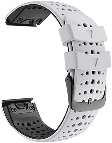 Hwgo 22mm Quickfit WatchBand para Garmin Fenix ​​7 6 6Pro 5 5Plus Banda de silicone para abordagem