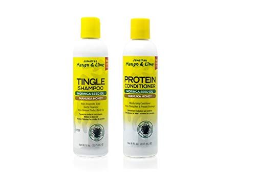 Jamaican Mango & Lime Tingle Shampoo & Protein Conditioner, 8 fl oz