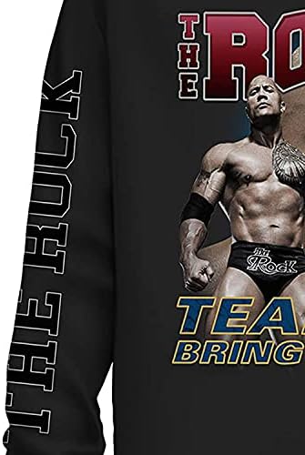 WWE Mens the Rock Shirt - The Brahma Bull Superstar Tee - Camiseta World Wrestling Champion