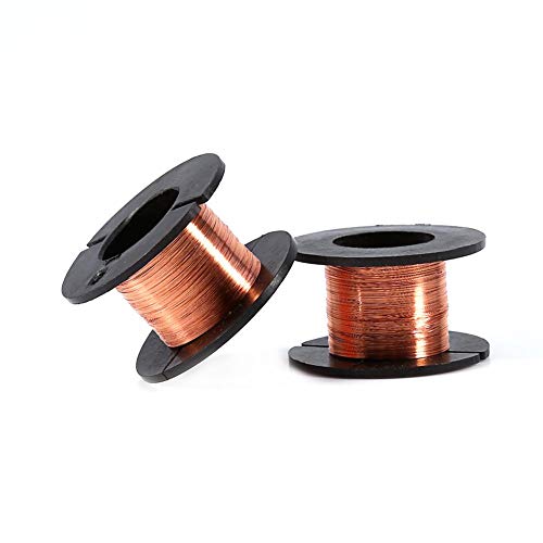 5 rolos/conjunto 12m de fio de cobre esmaltado arame de arame de cobre Fio de reparo esmaltado Fio de reparo