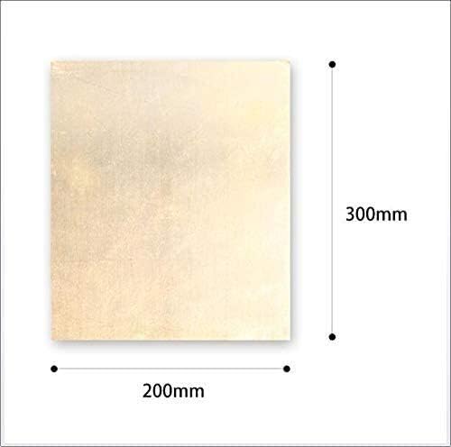 Nianxinn Metal Placa de folha fina de folha de papel alumínio de folha de metal de cobre 1,5
