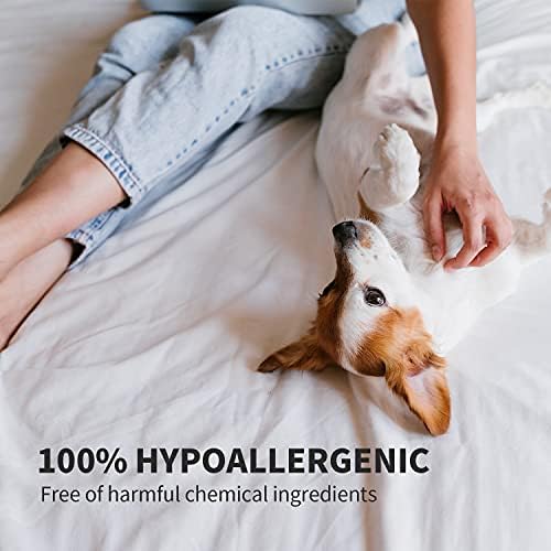 Shampoo de cão premium hipoalergênico hipônico - poodles, bichons e/cães que exigem volume