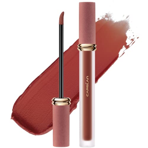 Carslan Matte Liquid Lipstick - Longwear, Lipcolor altamente pigmentado para todas as mulheres