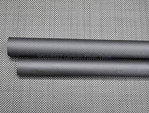 1PCS Tubo de fibra de carbono 3k 6mm od x 4mm ID x 500mm Roll embrulhado / tubulação Whabest