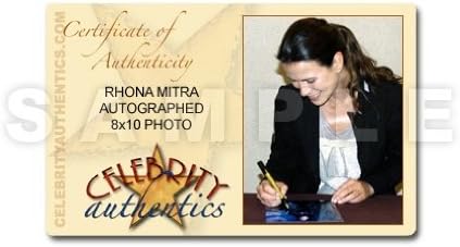 Rhona Mitra autografou 8x10 Best Underworld Action Photo