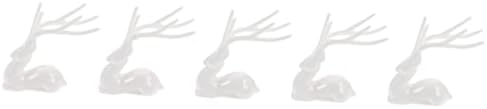 Besportble 5pcs Elk CENTERÍCIO Decorações de mesa de mesa Decorações de decoração de rena de rena de rena de rena