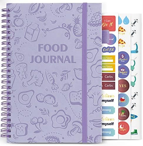 EPEWizd Food Journal for Women Women Perda de peso Planejador de refeições de bem