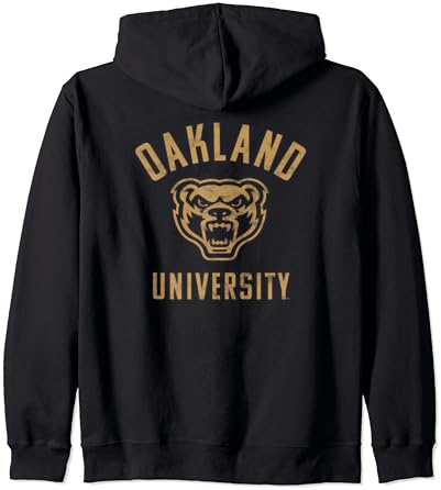 Oakland University Grizzlies Grizzlies Grande capuz zip