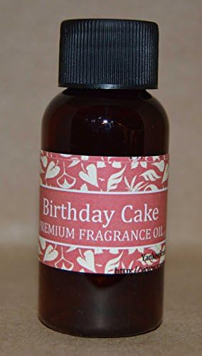 Óleo de fragrância de bolo de aniversário premium - 1 oz.