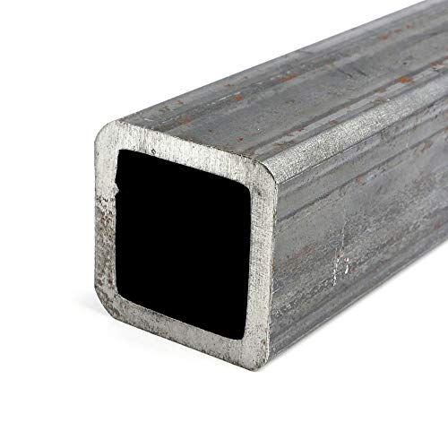 Tubos quadrados de aço laminado a quente, ASTM A-36, 1-1/2 x 1-1/2, 0,12 Wall, 24 Comprimento