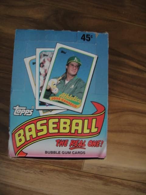 Topps 1989 Baseball Wax Box