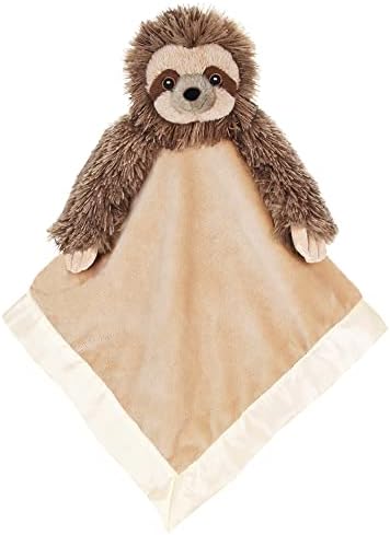 Bearington Baby Speedy Snuggler, cobertor de segurança de animais de pelúcia preguiçoso, Lovey 15