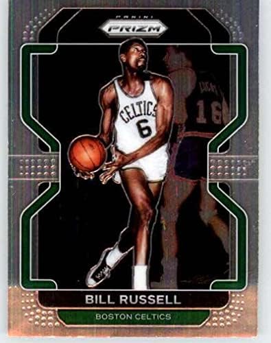 2021-22 Panini Prizm 254 Bill Russell Boston Celtics NBA Basketball Base Trading Card