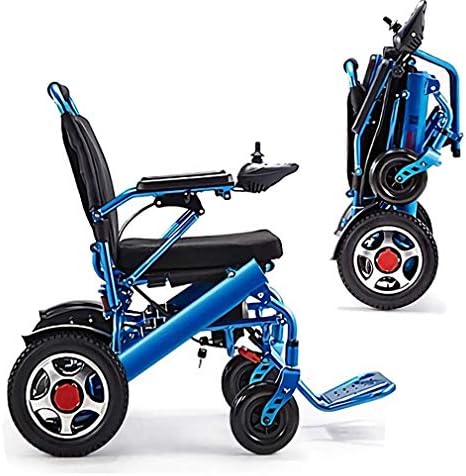 Cadeira de rodas elétricas leves leves, cadeira de mobilidade dobrável portátil, cadeira de rodas durável,