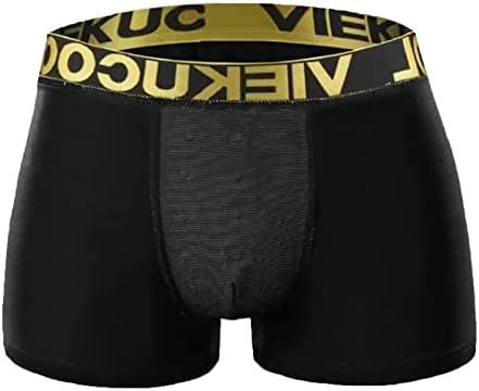 Shorts de boxe para homens Pacote de resumos fortes u- pintados cuechs boxer masculino masculino
