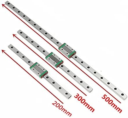 SUTK MGW7/9/12/15 Guia do trilho linear miniatura Slide Slide Block Sliding Blockway CNC Parte DIY Tool 200/300/500mm