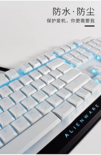 Protetores transparentes de tampa de teclado de silicone transparente para o teclado para jogos alienware