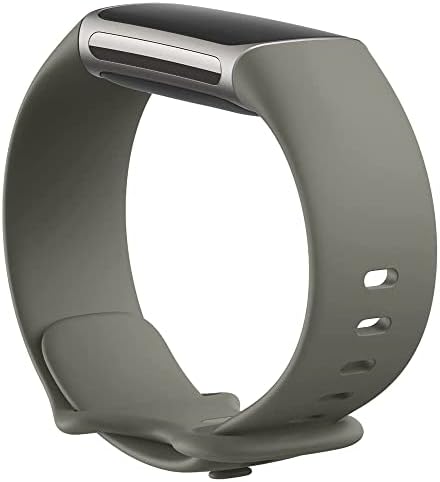 Bandas de silicone maidea para Fitbit Charge 5 Sport Watch Substituição de pulseira Compatível com