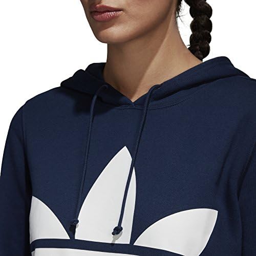 Hoodie de trevo feminino da Adidas Originals